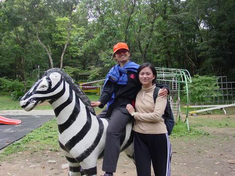 夢婷騎馬圖